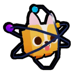 Icon for the Atomic Corgi pet in Pet Simulator X