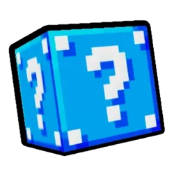 Icon for the Blue Lucky Block pet in Pet Simulator X