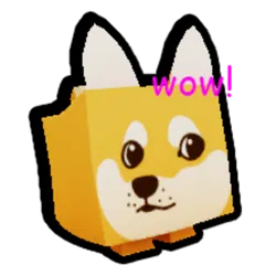 Icon for the Doge pet in Pet Simulator X