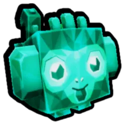 Icon for the Emerald Monkey pet in Pet Simulator X