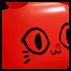 Icon for the Rainbow Huge Balloon Cat pet in Pet Simulator X