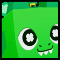 Icon for the Rainbow Huge Clover Dragon pet in Pet Simulator X