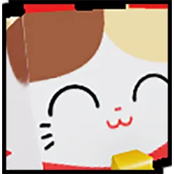 Icon for the Rainbow Huge Lucky Cat pet in Pet Simulator X