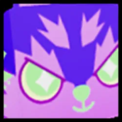 Icon for the Huge Neon Twilight Wolf pet in Pet Simulator X
