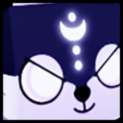 Icon for the Rainbow Huge Nightfall Wolf pet in Pet Simulator X