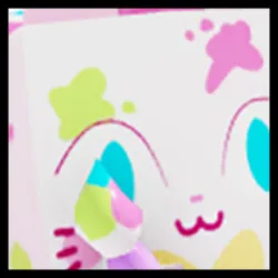 Icon for the Huge Painted Cat pet in Pet Simulator X
