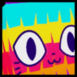 Icon for the Rainbow Huge Pinata Cat pet in Pet Simulator X