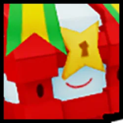 Icon for the Golden Huge Present Chest Mimic pet in Pet Simulator X