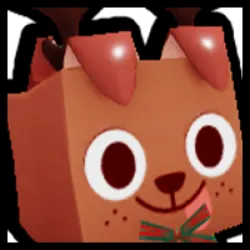 Icon for the Rainbow Huge Reindeer Dog pet in Pet Simulator X