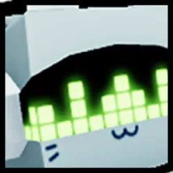 Icon for the Rainbow Huge Techno Cat pet in Pet Simulator X