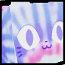 Icon for the Huge Tiedye Cat pet in Pet Simulator X