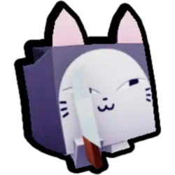 Icon for the Knife Cat pet in Pet Simulator X