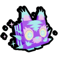 Icon for the Neon Twilight Tiger pet in Pet Simulator X