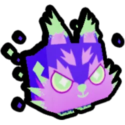 Icon for the Neon Twilight Wolf pet in Pet Simulator X