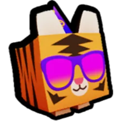 Icon for the Party Tiger pet in Pet Simulator X