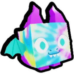 Icon for the Tiedye Dragon pet in Pet Simulator X
