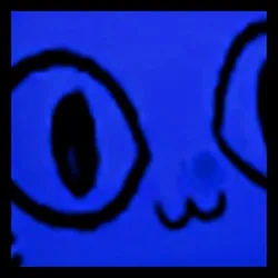 Icon for the Titanic Blue Balloon Cat pet in Pet Simulator X