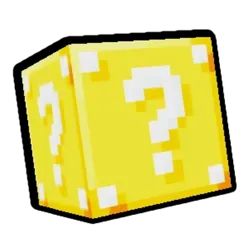 Icon for the Yellow Lucky Block pet in Pet Simulator X